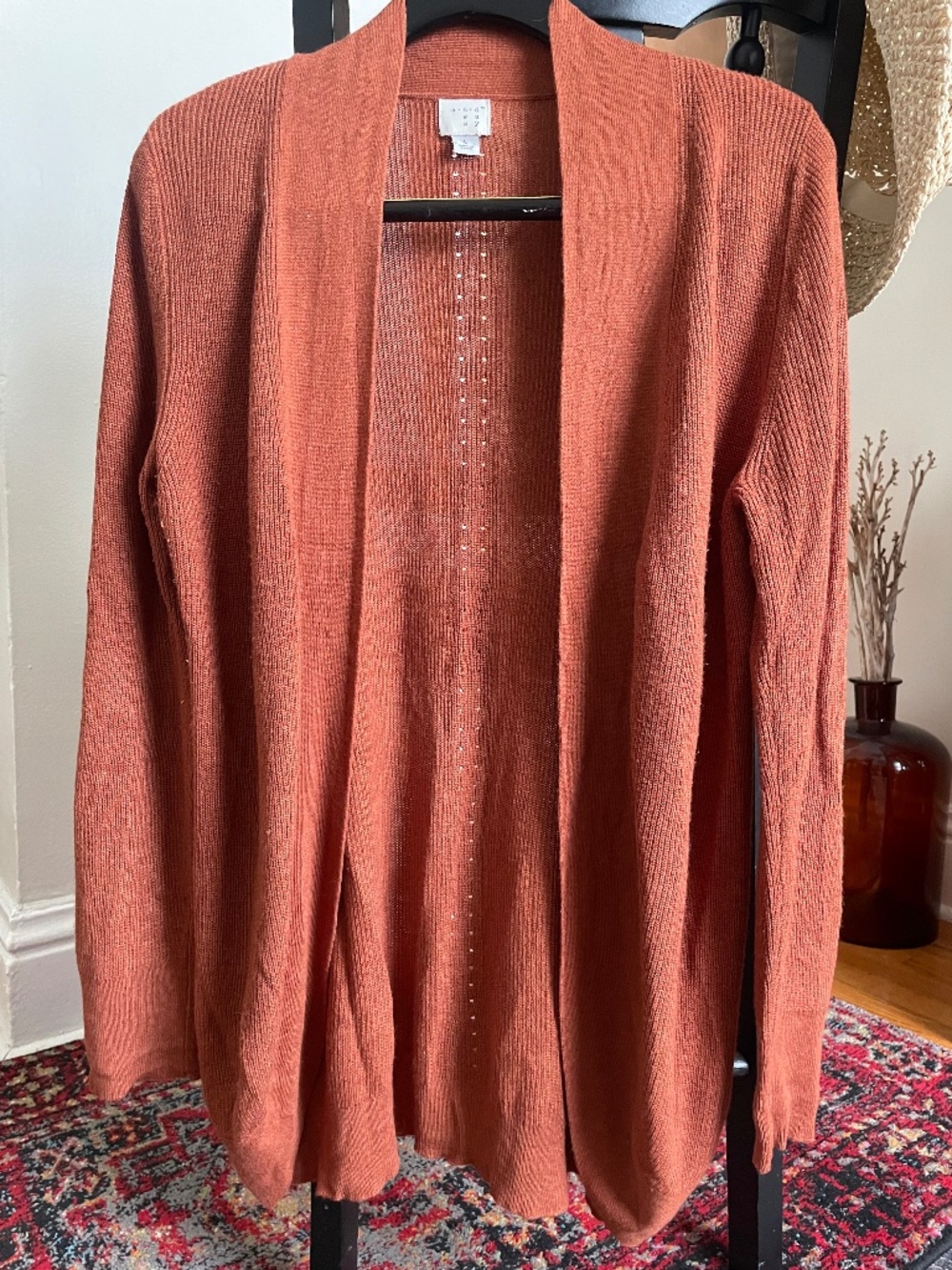 Open Front Cardigan Sweater